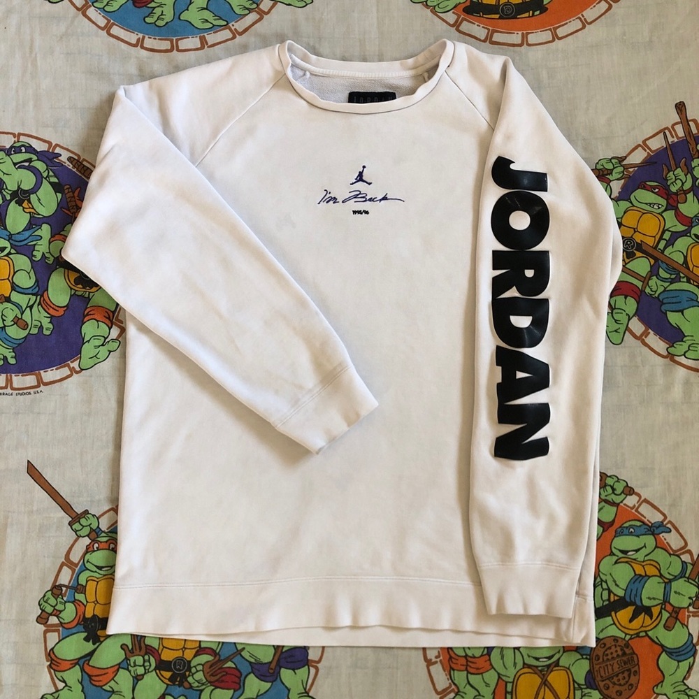 Vintage AIR Jordan Im Back 95-96 Pullover Sweater Mens XL